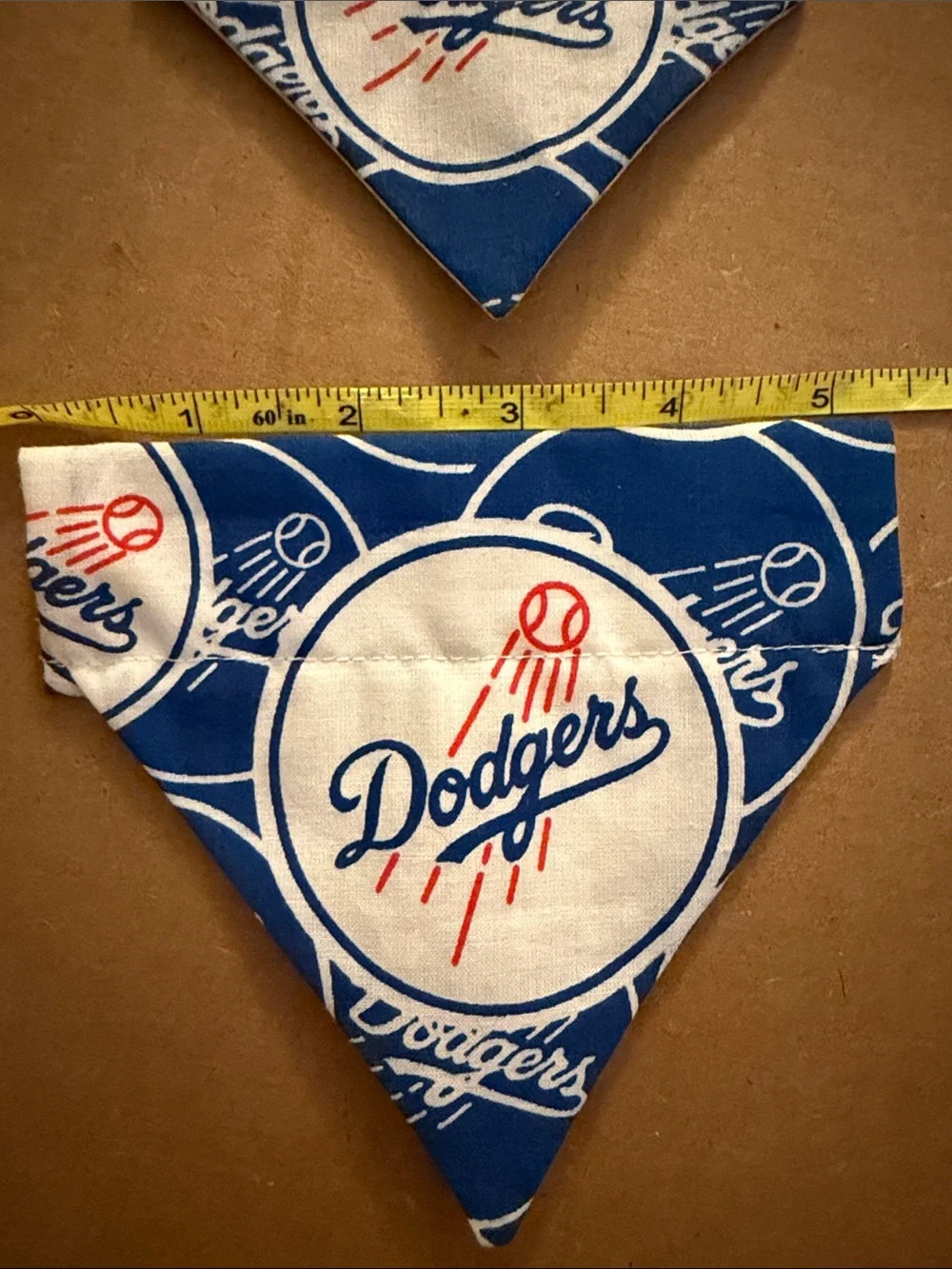 Los Angeles Dodgers Blue Logo Bandana Set